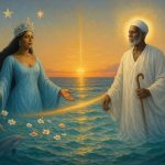 candomblé, umbanda, orixás, Oxalá, Yemanjá, religión afrobrasileña, mitología yoruba, dueña del mar, creencias populares, sincretismo religioso, cultura afroamericana, espiritualidad, rezas afro, tradiciones afro, clarificación de mitos