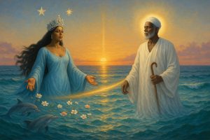 candomblé, umbanda, orixás, Oxalá, Yemanjá, religión afrobrasileña, mitología yoruba, dueña del mar, creencias populares, sincretismo religioso, cultura afroamericana, espiritualidad, rezas afro, tradiciones afro, clarificación de mitos